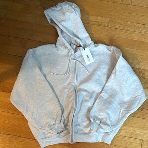 Aritzia Light Gray Hoodie